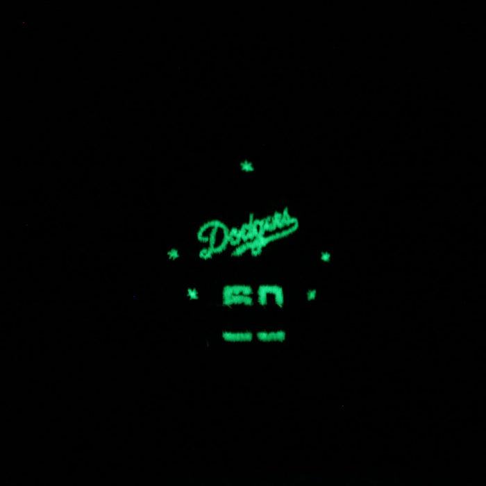 Palm Tree Los Angeles Dodgers 60th Anniversary New Era 59Fifty Fitted Hat (Black Pink Under Brim)
