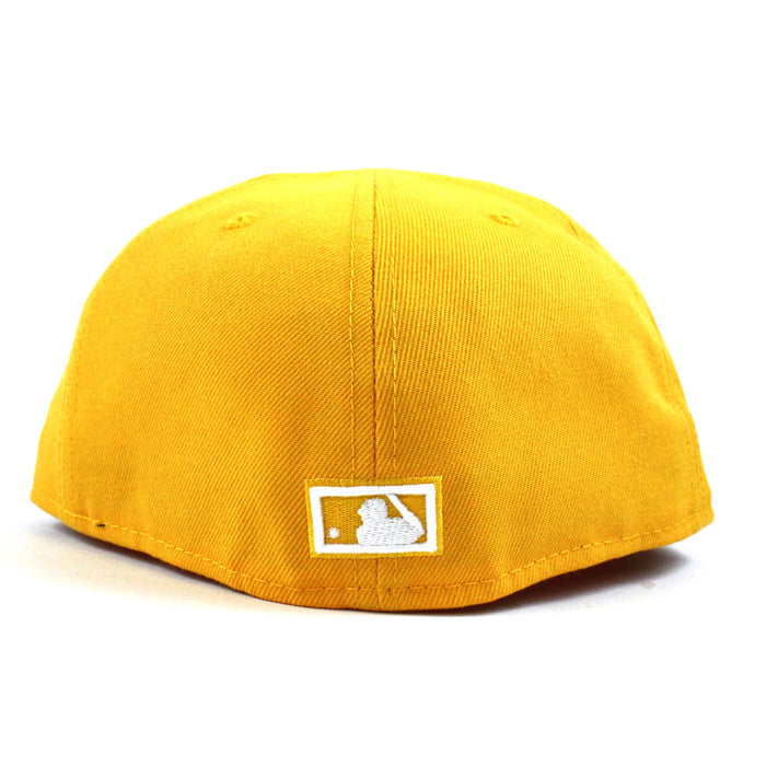 Palm Tree Los Angeles Dodgers 60th Anniversary New Era 59Fifty Fitted Hat (Yellow Glow in the Dark Pink Under Brim)