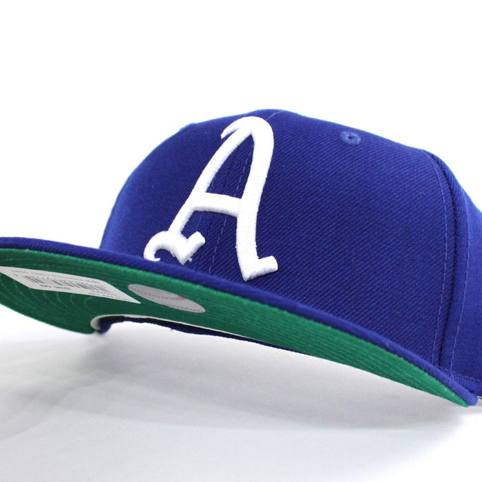 Philadelphia Athletics New Era 59Fifty Fitted Hat (Blue Green Under Brim)