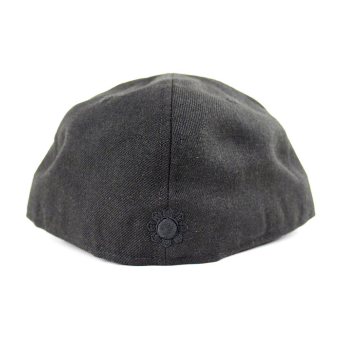 Philippine Crest New Era 59Fifty Fitted Hat (Black on Black Gray Under Brim)