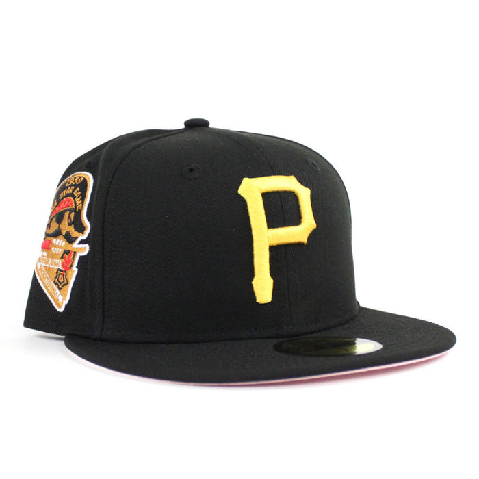 Pittsburgh Pirates 1959 All Star Game New Era 59Fifty Fitted Hat (Black Pink Under Brim)
