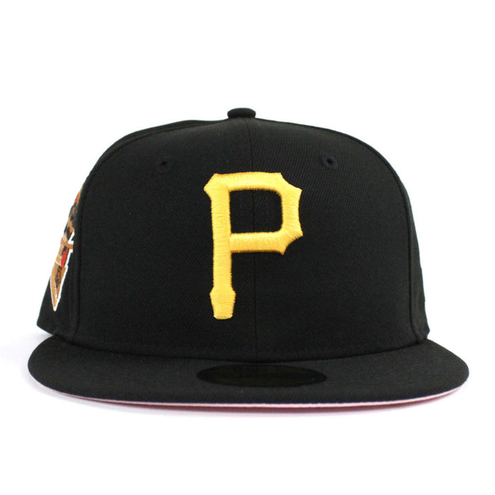 Pittsburgh Pirates 1959 All Star Game New Era 59Fifty Fitted Hat (Black Pink Under Brim)