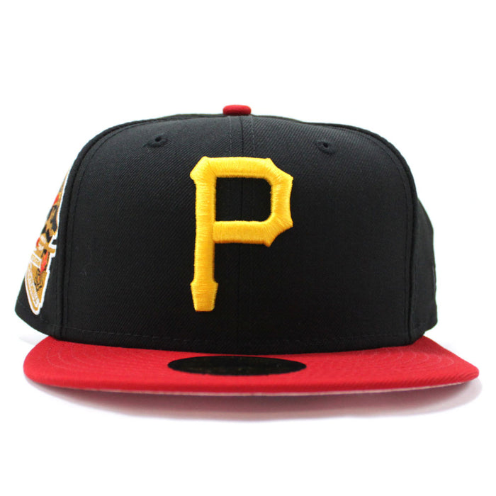 Pittsburgh Pirates 1959 All Star Game New Era 59Fifty Fitted Hat (Black Red Pink Under Brim)