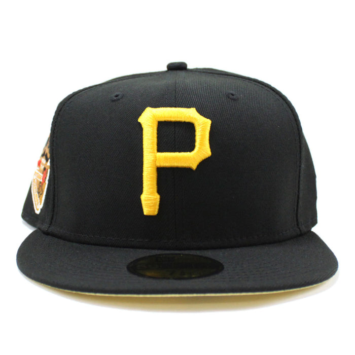 Pittsburgh Pirates 1959 All Star Game New Era 59Fifty Fitted Hat (Black Yellow Under Brim)