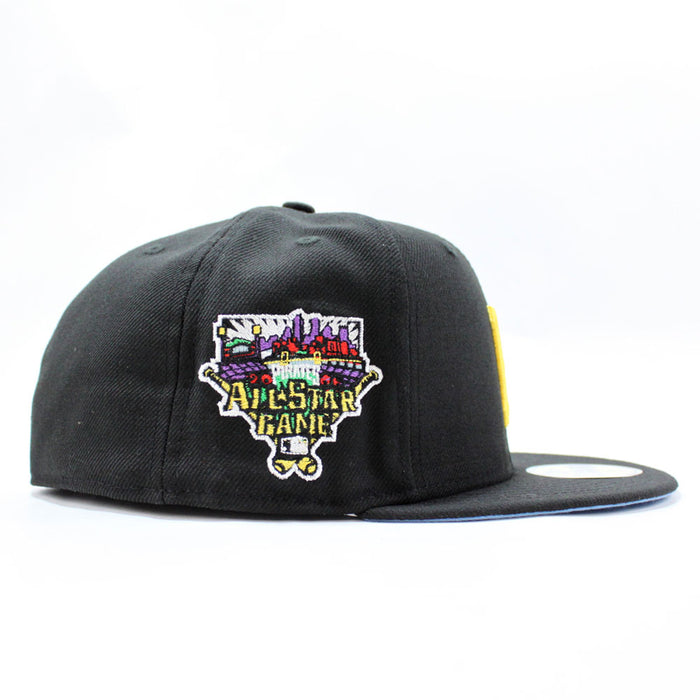 Pittsburgh Pirates 2006 All Star Game New Era 59Fifty Fitted Hat (Black Blue Under Brim)