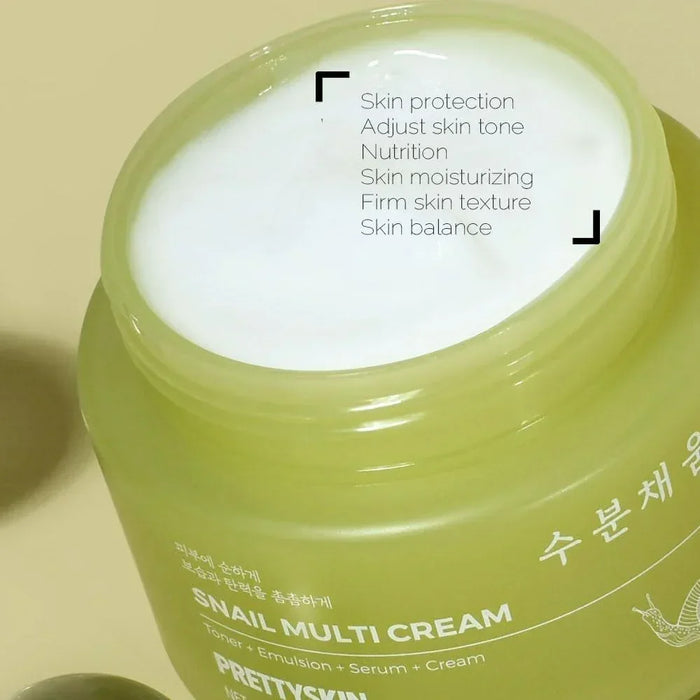 [PRETTYSKIN] Snail Multi Cream 100ml - Ballagrio