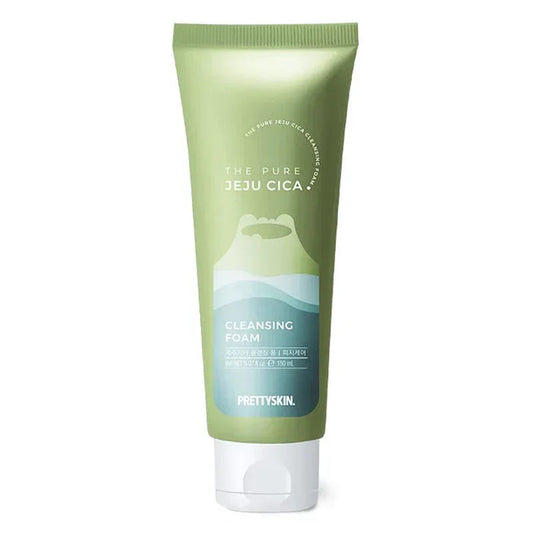 [PRETTYSKIN] The Pure Jeju Cica Cleansing Foam 150ml - Ballagrio
