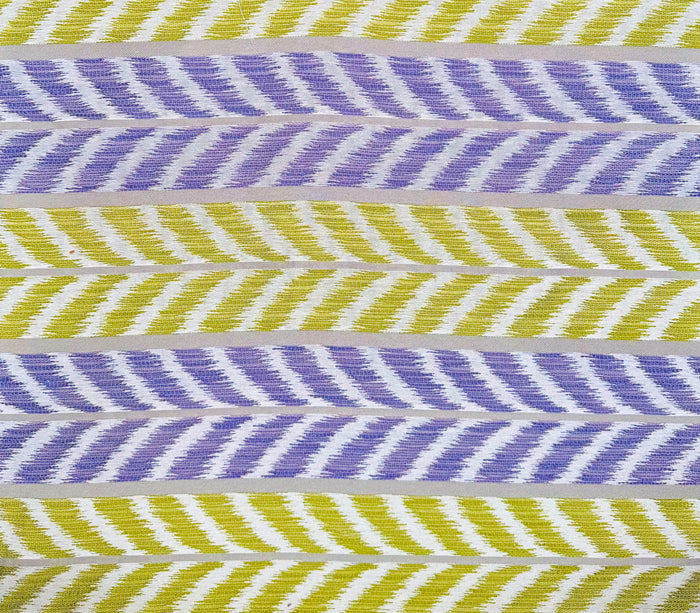 Quadrille Fabric: Carousel - Custom Lilac / Green (UPHOLSTERY WEIGHT WOVEN)