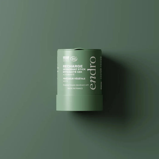 Recharge Déodorant Stick Mixte 48H - Fraîcheur Végétale - Endro Cosmetiques