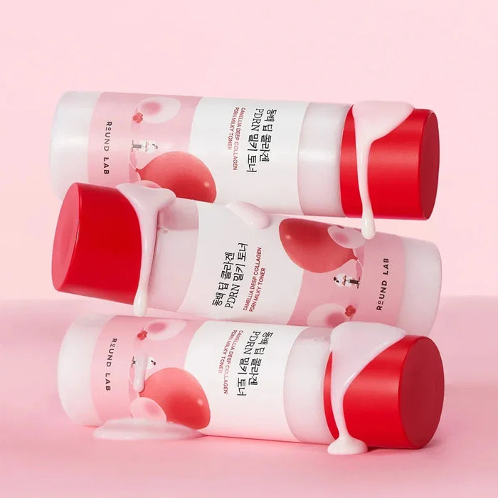 [ROUND LAB] Camellia Deep Collagen PDRN Milky Toner 150ml - Ballagrio