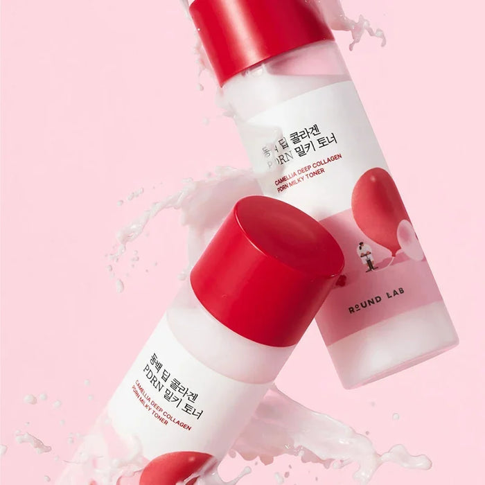 [ROUND LAB] Camellia Deep Collagen PDRN Milky Toner 150ml - Ballagrio