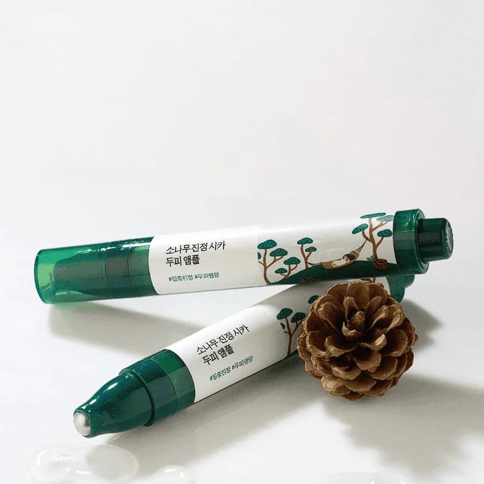[ROUND LAB] Pine Tree Calming Cica Scalp Ampoule 15ml - Ballagrio