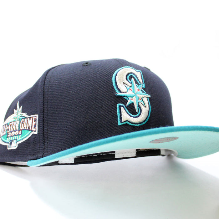 Seattle Mariners 2001 All Star Game New Era 59Fifty Fitted Hat (Blue Tint Under Brim)