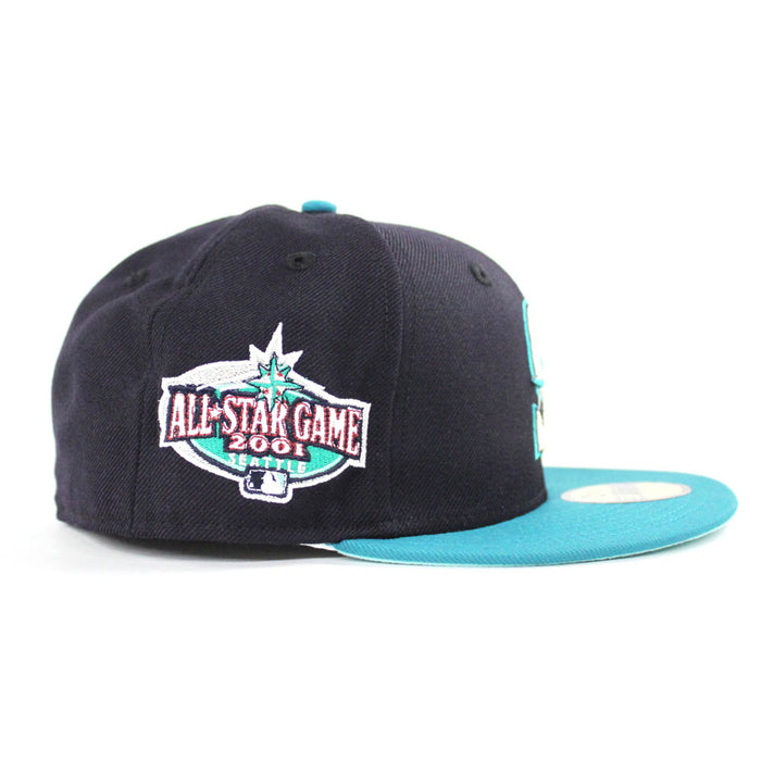 Seattle Mariners 2001 All Star Game New Era 59Fifty Fitted Hat (Blue Tint Under Brim)