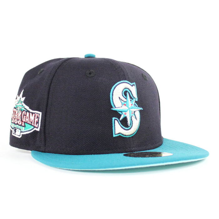 Seattle Mariners 2001 All Star Game New Era 59Fifty Fitted Hat (Blue Tint Under Brim)