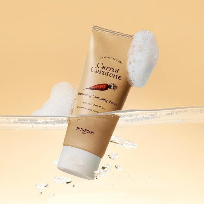 [SKINFOOD] Carrot Carotene Balancing Cleansing Foam 150ml - Ballagrio