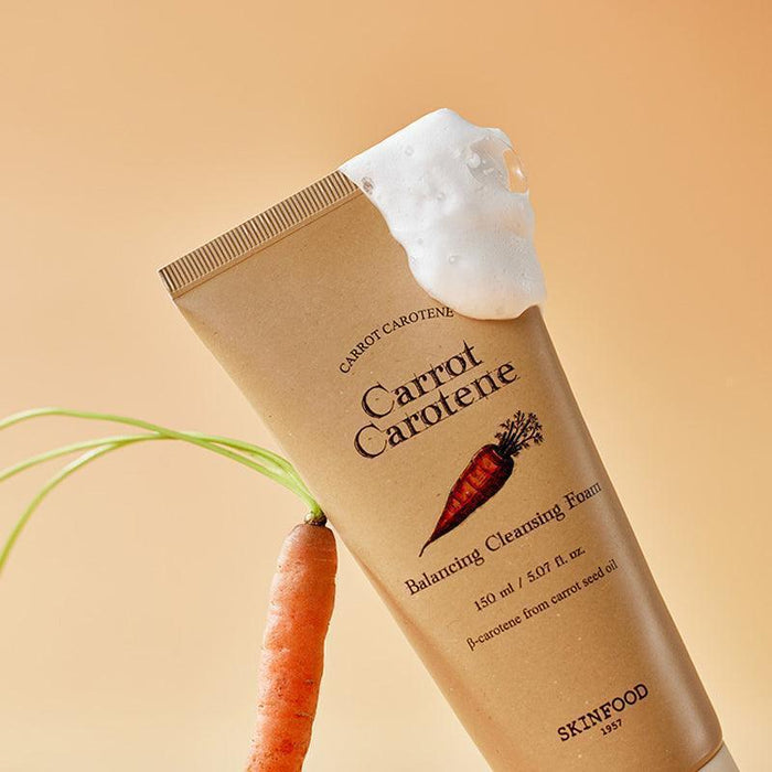 [SKINFOOD] Carrot Carotene Balancing Cleansing Foam 150ml - Ballagrio