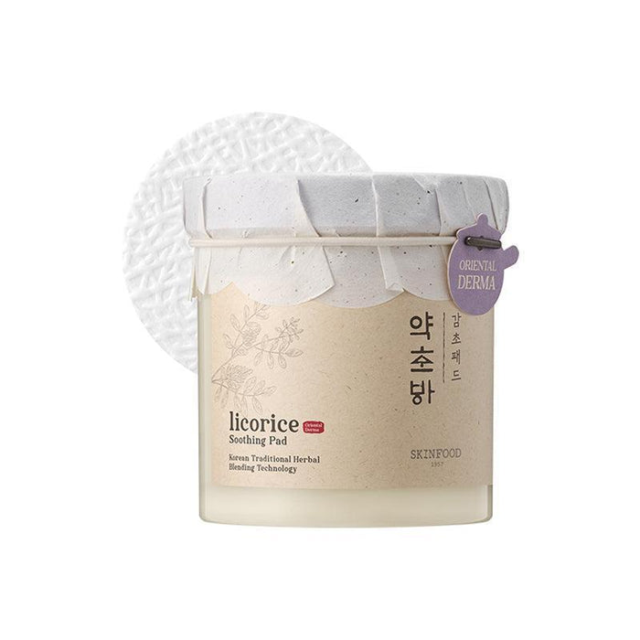 [SKINFOOD] Licorice Soothing Pads 250g 60EA - Ballagrio