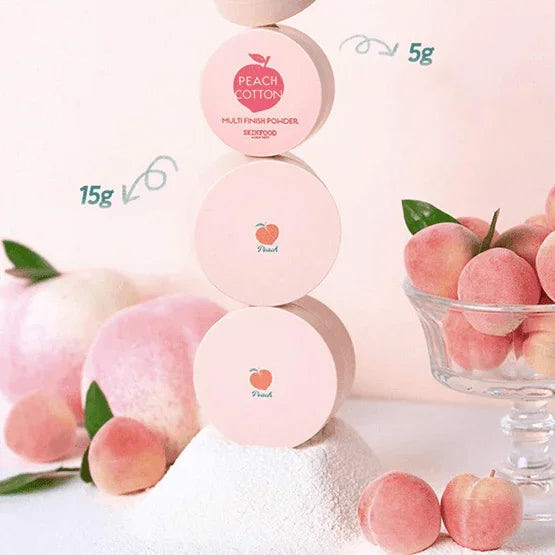 [SKINFOOD] Peach Cotton Multi Finish Powder 15g - Ballagrio