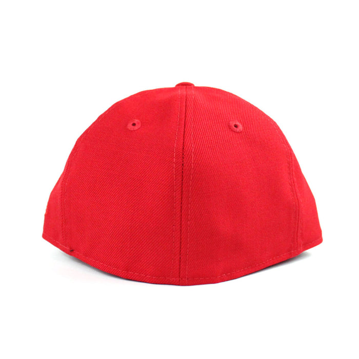 Skull Chiefs New Era 59Fifty Fitted Hats (Red Gray Under Brim)