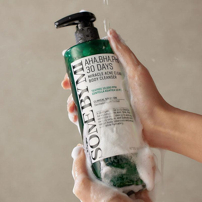 [SOME BY MI] AHA BHA PHA 30 Days Miracle Acne Clear Body Cleanser 400g - Ballagrio