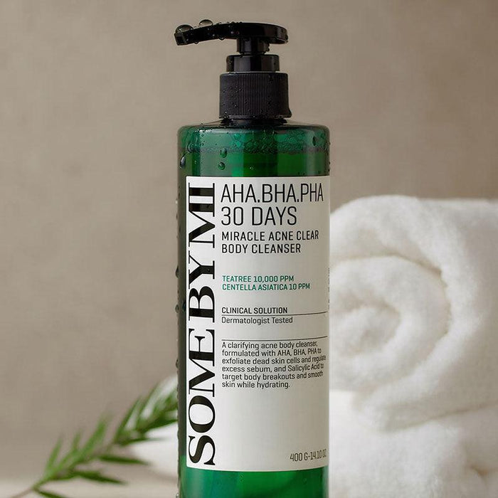 [SOME BY MI] AHA BHA PHA 30 Days Miracle Acne Clear Body Cleanser 400g - Ballagrio