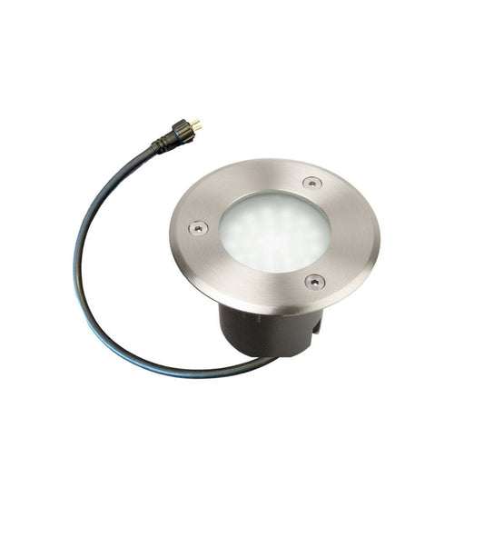 Spot encastrable leds integrées abords piscine diamètre 10cm - 12V - 500 lumens - Lumihome