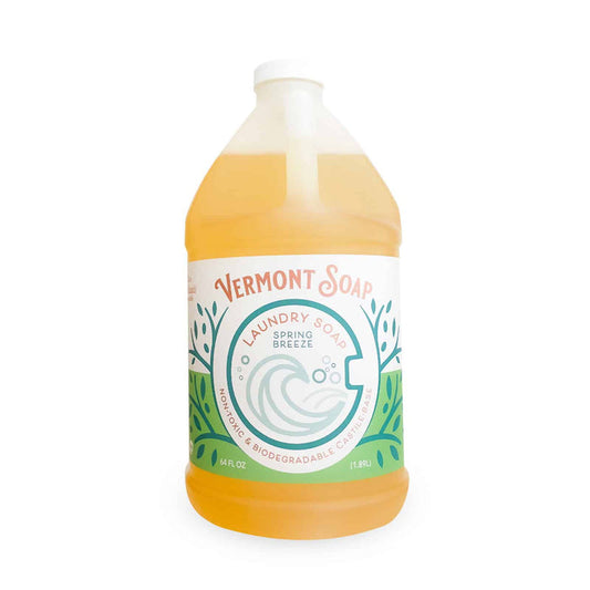 Spring Breeze Laundry Soap – 64oz / 1.89L | Vermont Soap