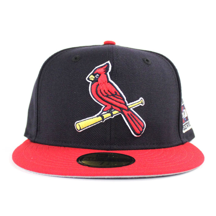 St Louis Cardinals 2006 World Series 59Fifty New Era Fitted Hat (Navy Red Gray Under Brim)