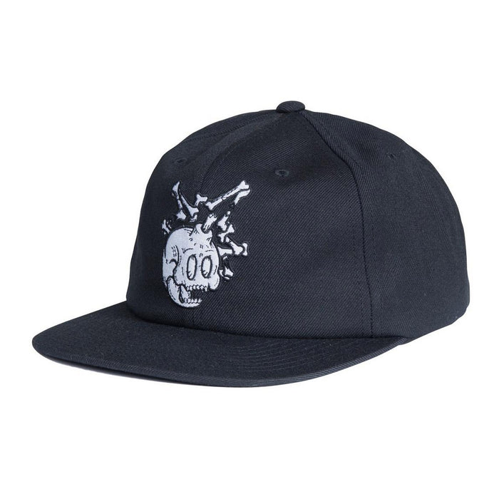 The Hundreds Bones Snapback Hat (Black)