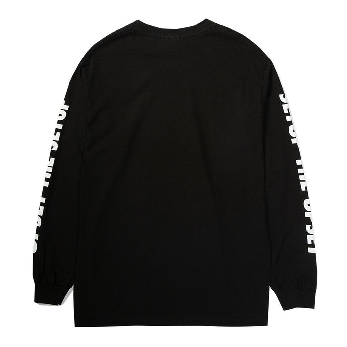 The Hundreds Upset Magazine LS T-Shirt (Black)