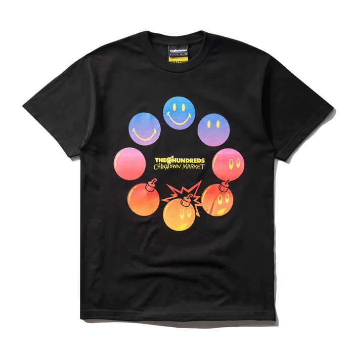 The Hundreds x Chinatown Market Cycle Adam T-Shirt (Black)