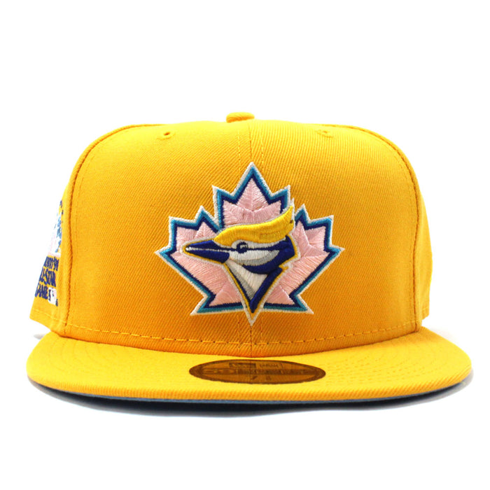 Toronto Blue Jays 1991 All Star Game New Era 59Fifty Fitted Hat (Gold Blue Under Brim)