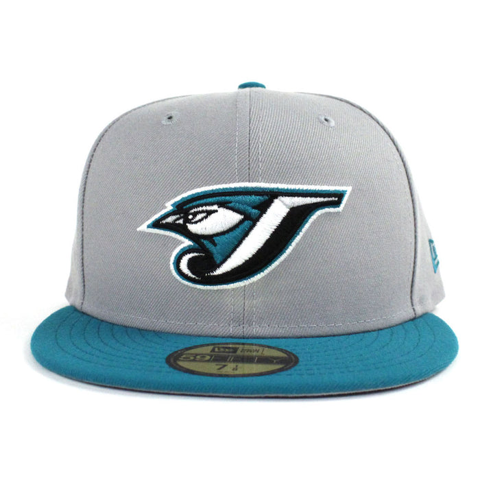 Toronto Blue Jays New Era 59Fifty Fitted Hat (Air Jordan 1 Retro High OG Turbo Green Gray Under Brim)