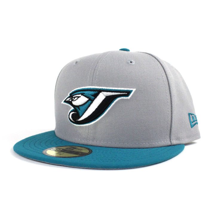 Toronto Blue Jays New Era 59Fifty Fitted Hat (Air Jordan 1 Retro High OG Turbo Green Gray Under Brim)