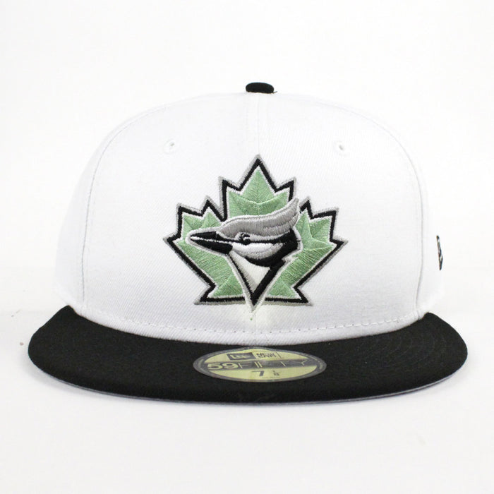 Toronto Blue Jays New Era 59Fifty Fitted Hat (Air Jordan 4 Retro Pale Citron Gray Under Brim)