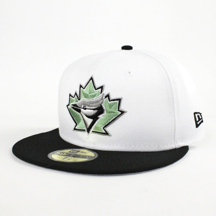 Toronto Blue Jays New Era 59Fifty Fitted Hat (Air Jordan 4 Retro Pale Citron Gray Under Brim)