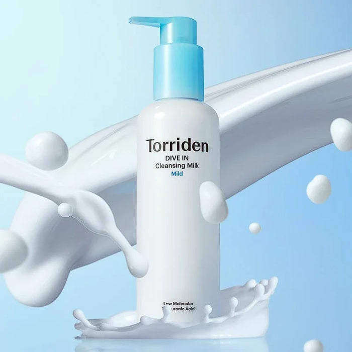 [Torriden] DIVE-IN Low Molecular Hyaluronic Acid Cleansing Milk 200ml - Ballagrio