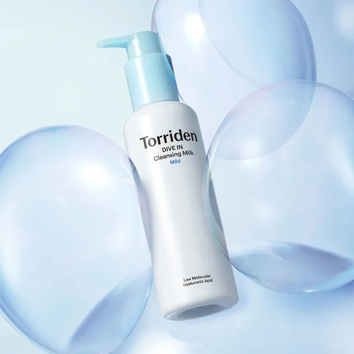 [Torriden] DIVE-IN Low Molecular Hyaluronic Acid Cleansing Milk 200ml - Ballagrio