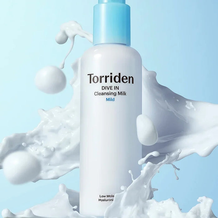 [Torriden] DIVE-IN Low Molecular Hyaluronic Acid Cleansing Milk 200ml - Ballagrio