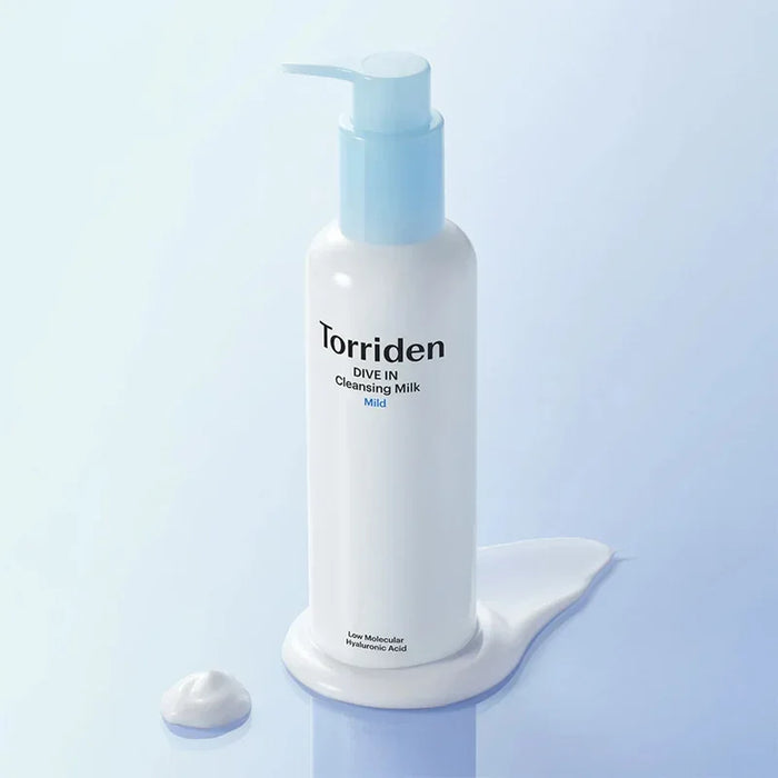 [Torriden] DIVE-IN Low Molecular Hyaluronic Acid Cleansing Milk 200ml - Ballagrio