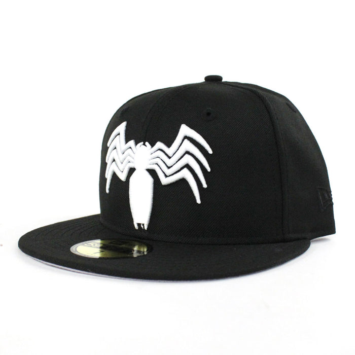 VENOM New Era 59Fifty Fitted Hat (Black Gray Under Brim)