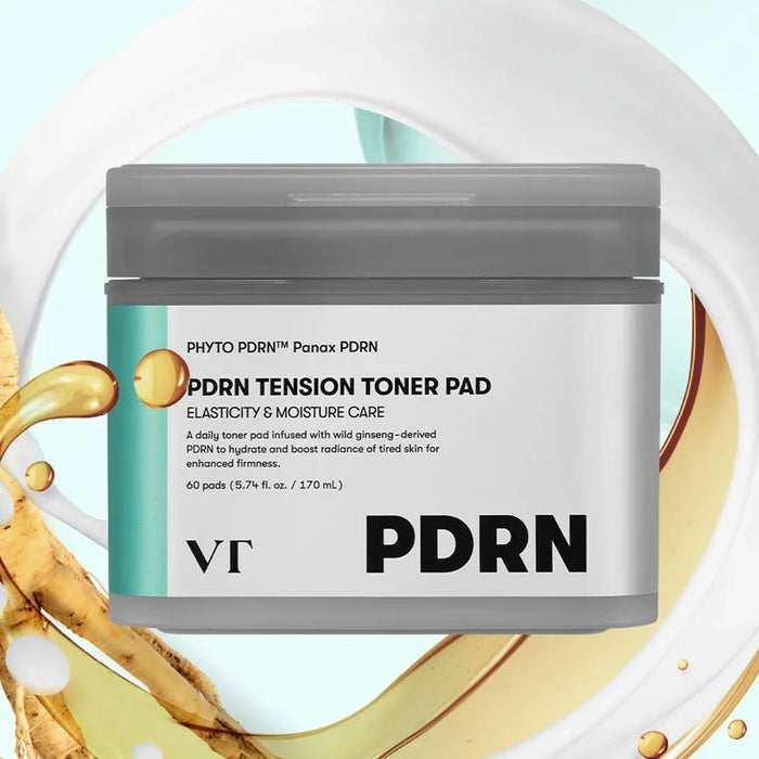 [VT Cosmetics] PDRN Tension Toner Pad 170ml 60EA - Ballagrio