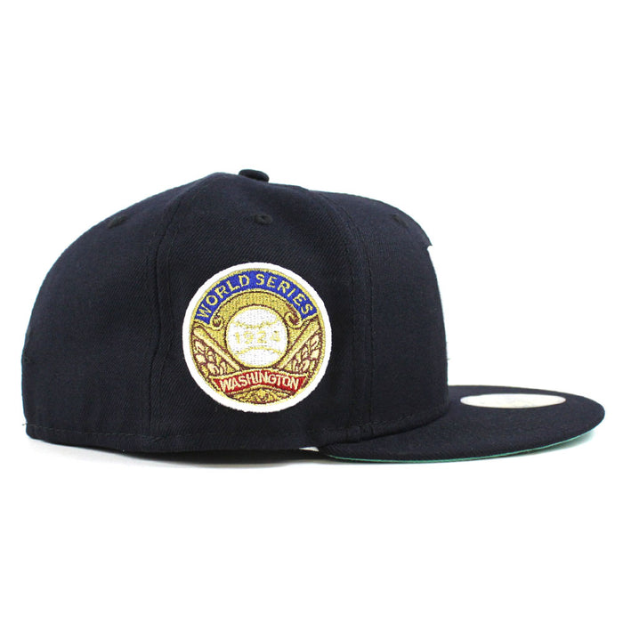 Washington Senators 1924 World Series New Era 59FIFTY Fitted Hat (Navy Mint Under Brim)