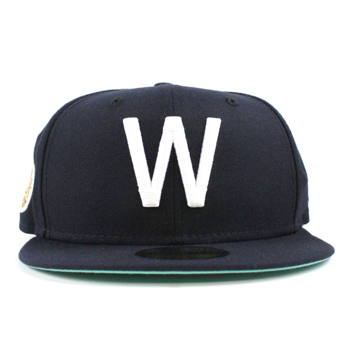 Washington Senators 1924 World Series New Era 59FIFTY Fitted Hat (Navy Mint Under Brim)