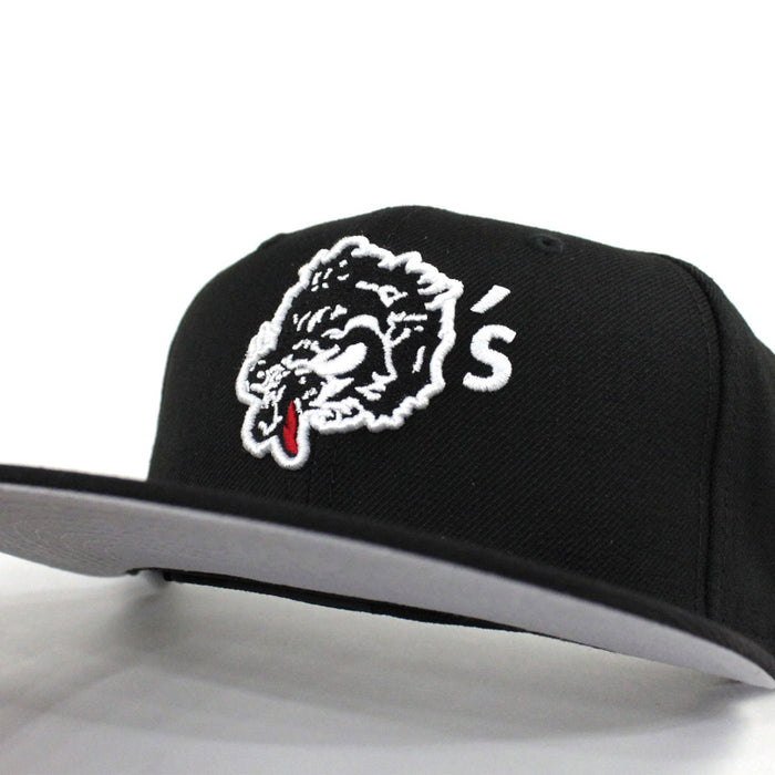 Wolfs New Era 59Fifty Fitted Hat (Black Gray Under Brim)