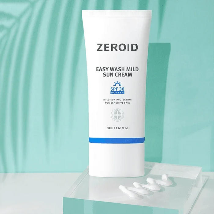 [ZEROID] Easy Wash Mild Sun Cream SPF 30 PA++++ 50ml - Ballagrio