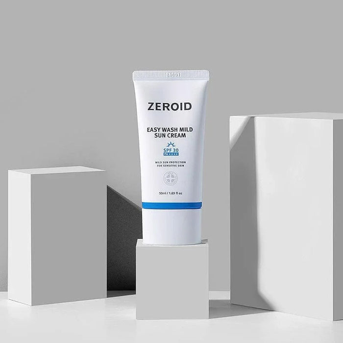 [ZEROID] Easy Wash Mild Sun Cream SPF 30 PA++++ 50ml - Ballagrio
